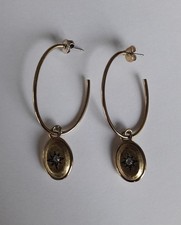 Hrringe goldfarben strassstein gebraucht kaufen  Osnabrück