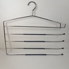 CABIDE DE CALÇA DE METAL 5 camadas organizador de armário antiderrapante rack economizador de espaço comprar usado  Enviando para Brazil