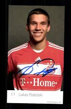 Lukas podolski autogrammkarte gebraucht kaufen  Bad Neustadt a.d.Saale