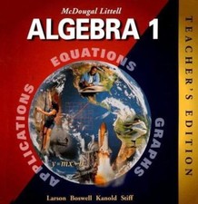 Mcdougal littell algebra for sale  Annandale