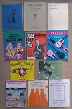 Music booklets clarinet for sale  BROMSGROVE