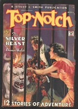 Top-Notch 4/1935-William Stone capa de ataque de gato branco gigante-Horror e aventura comprar usado Top-Notch 4/1935-William Stone capa de ataque de gato branco gigante-Horror e aventura comprar usado  Enviando para Brazil