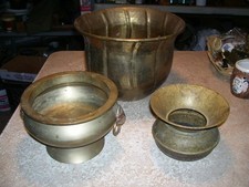 Pair vintage brass for sale  Viking