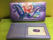 Anuschka purple painted for sale  Nyack