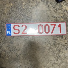 Poland car license for sale  Salinas