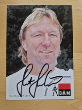 Horst hrubesch autogrammkarte gebraucht kaufen  München
