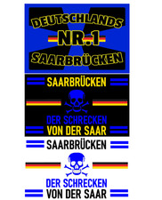 Saarbrücken fan fahnen gebraucht kaufen  Allenfeld, Boos, Hargesheim