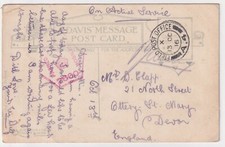 1ª Guerra Mundial 'Miles & Miles Away' Soldiers 1916 cartão de serviço ativo para Ottery St Mary Dev comprar usado  Enviando para Brazil