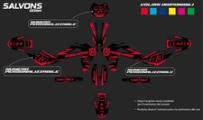 Kit grafiche adesivi usato  Rimini