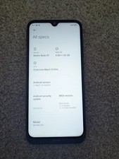 Redmi note gb for sale  ILFORD