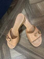 Sandali chanel legno usato  Italia