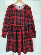 Red black tartan for sale  ROYSTON