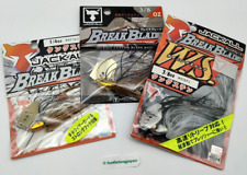 Lote de 3 iscas de pesca Jackall Break Blade WS Bladed swim jig Japão equipamento de isca JDM, usado comprar usado  Enviando para Brazil