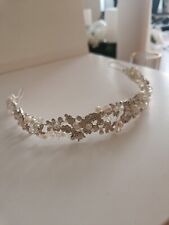 Diadem silber hochzeit gebraucht kaufen  Duisburg