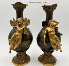 Coppia vasi bronzo usato  Sanremo
