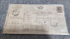 Intero postale bollettino usato  Prato