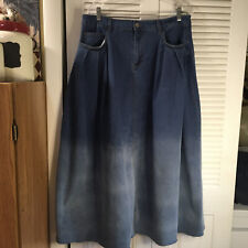 Long denim skirt for sale  Ringgold