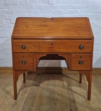 Antique mahogany kneehole for sale  BLYTH