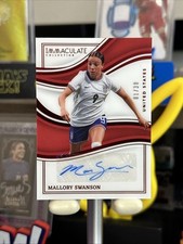 Futebol Panini Immaculate Mallory Swanson 2023-24 autografado 01/30 IA-MSN USWNT comprar usado  Enviando para Brazil