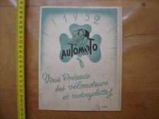Automoto brochure prospectus d'occasion  Talant