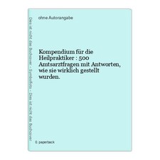 Kompendium heilpraktiker 500 gebraucht kaufen  Buttenwiesen
