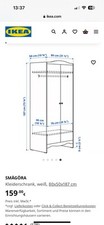 Kleiderschrank kinderzimmer ik gebraucht kaufen  Nürnberg