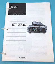 Icom 7000 instruction d'occasion  Expédié en Belgium