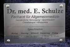 Firmenschild praxisschild 600x gebraucht kaufen  Gröbzig