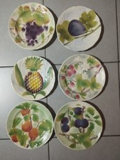 Assiettes barbotine lot d'occasion  Tours-