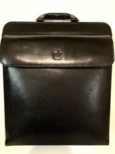 Bolsa Apple Vintage Couro Preto PowerBook Série 100, usado comprar usado Bolsa Apple Vintage Couro Preto PowerBook Série 100, usado comprar usado  Enviando para Brazil
