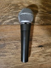 Microfone vocal dinâmico cardioide profissional Shure SM58 FRETE GRÁTIS NO MESMO DIA comprar usado  Enviando para Brazil