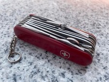 Usado, Wenger Taschenmesser rot vor Victorinox Delemont Schweizer 13-Funktionen Offizie comprar usado  Enviando para Brazil