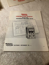 Eico construction manual for sale  North Fort Myers