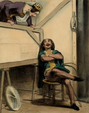 Gavarni lithographie originale d'occasion  Venarey-les-Laumes