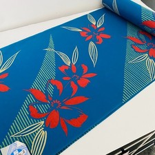 Parafuso de algodão cerúleo premium não usado POR JARDA tecido quimono japonês Yukata BCD, usado comprar usado  Enviando para Brazil