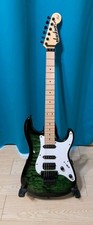 Guitarra Jackson SDXQM X Series Adrian Smith Iron Maiden - Verde trans com bolsa Gig, usado comprar usado  Enviando para Brazil