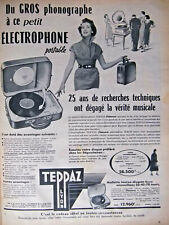 Publicité presse 1955 d'occasion  Compiègne
