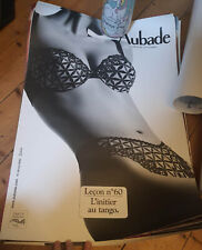 Affiche poster lingerie d'occasion  Saint-Pierre-du-Vauvray