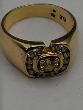Herrenring 375 gold gebraucht kaufen  Dessau-Roßlau