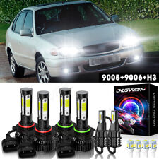 Usado, Lâmpadas de neblina combo LED farol Hi/Lo para Toyota Corolla 2001-2004 6x comprar usado  Enviando para Brazil