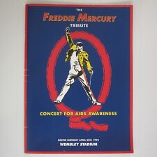 Freddie Mercury Tribute Concert For Aids Awareness 1992 Programme Book Queen VG+ comprar usado  Enviando para Brazil