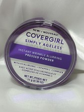 Usado, Pó prensado Covergirl Simply Ageless 100 translúcido instantâneo rugas borrão comprar usado  Enviando para Brazil