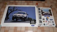 Affiche rally ford d'occasion  Rives