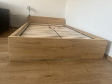 Massivholzbett kernbuche 120 gebraucht kaufen  Berlin