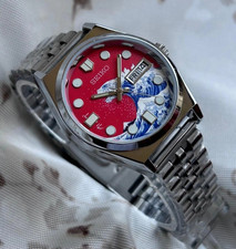 Usado, Vintage SEIKO "The Godzila Kanagawa Wave Red Dial" 6309A Relógio Fabricado no Japão. comprar usado  Enviando para Brazil