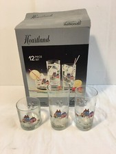 Conjunto de 12 copos Heartland internacional porcelana copo caixa de vidro vintage tamanho 3, usado comprar usado  Enviando para Brazil