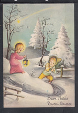 Cartolina buon natale usato  Italia