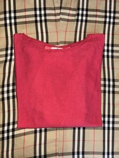 Usado, Blusa Pulôver Feminina Lanvin en Bleu Barbie Lã Rosa Malha 38 Aberta Laço Traseiro comprar usado  Enviando para Brazil
