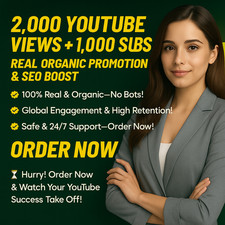 2.000 visualizações de tubo + 1.000 assinantes | Promoção orgânica real e impulso de SEO, usado comprar usado  Enviando para Brazil