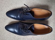 Schnürschuh blau leder gebraucht kaufen  Hamburg